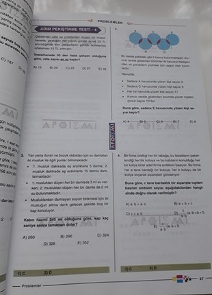  Apotemi problemler