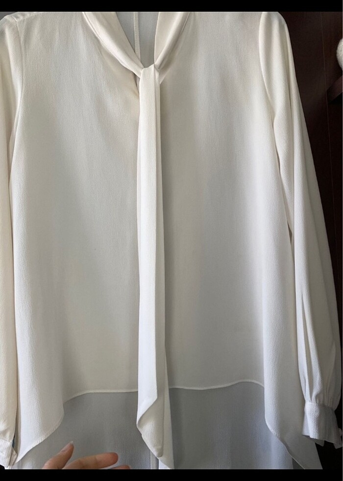 Şifon gömlek - Görsel 4