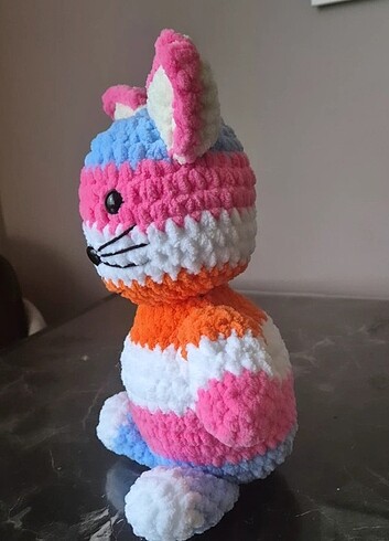 Amigurumi gokkusagi kedi pelus