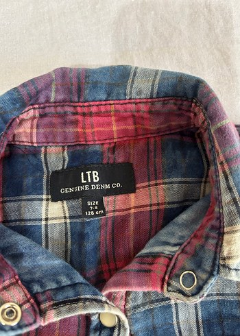 Çok Renkli Uzun Kollu çocuk Gömlek - Görsel 4