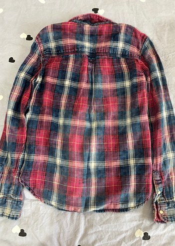 Çok Renkli Uzun Kollu çocuk Gömlek - Görsel 2