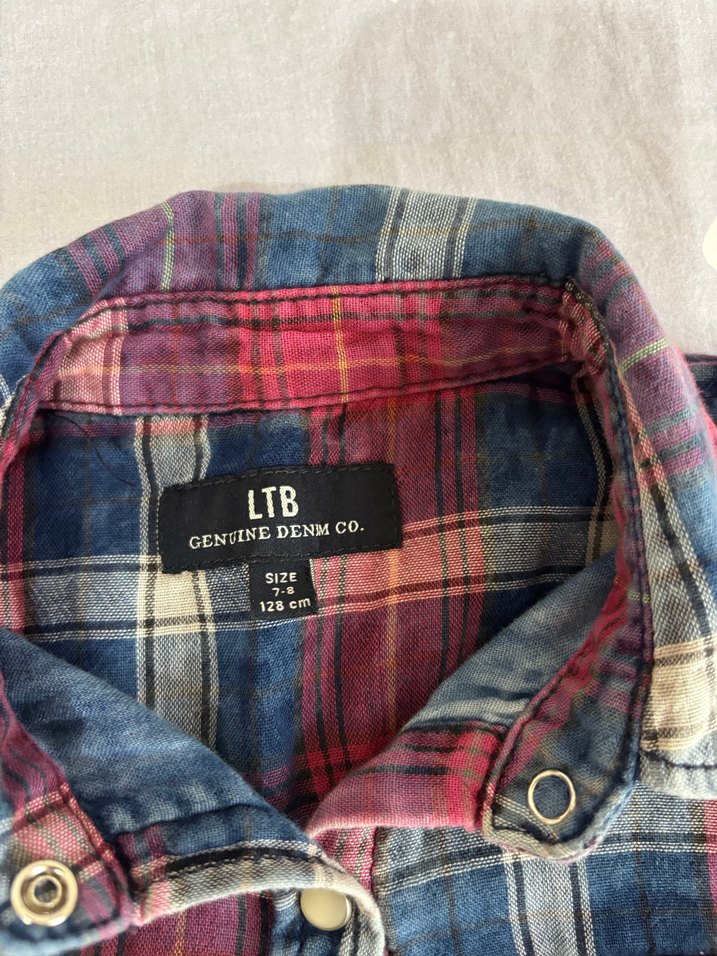 Çok Renkli Uzun Kollu çocuk Gömlek - Görsel 4