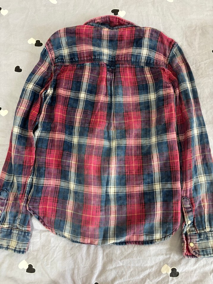 Çok Renkli Uzun Kollu çocuk Gömlek - Görsel 2