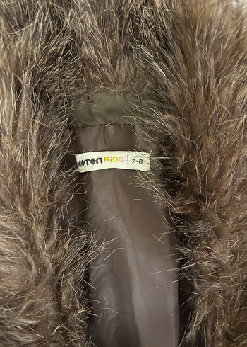 Kahverengi Süet Kürklü Yelek - Görsel 4