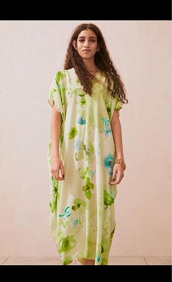 H&M kaftan elbise