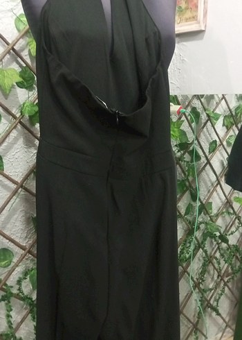 Siyah V Yaka tulum - Görsel 7