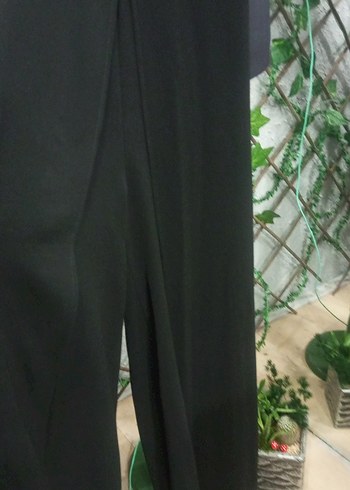 Siyah V Yaka tulum - Görsel 5