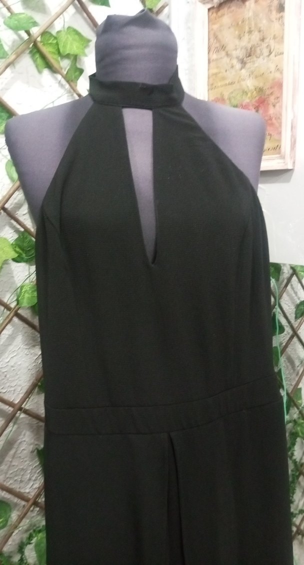 Siyah V Yaka tulum - Görsel 3