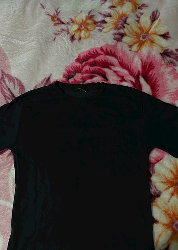 Siyah kadın Basic Kısa Kollu Tişört - Görsel 2