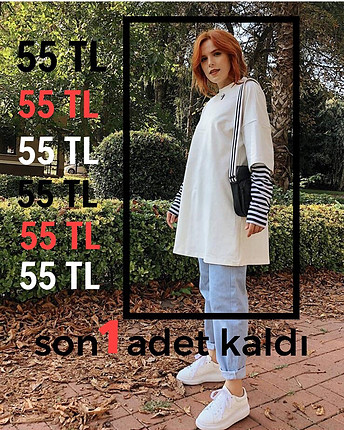Kolları çizgili sweat 