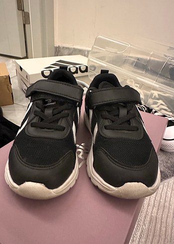 Erkek Çocuk Siyah Spor Ayakkabı - Görsel 4