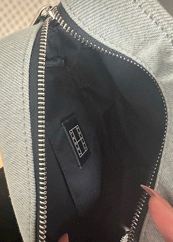 Tommy Hilfiger Gri Kadın Çapraz Çanta