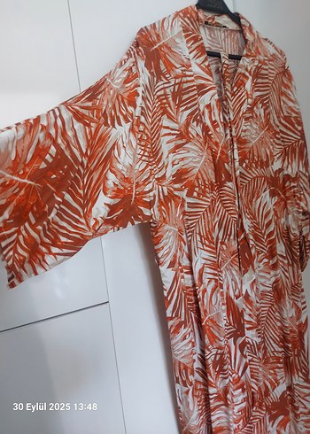 Diğer Bohem Tarzı Uzun Bağlamalı Kimono