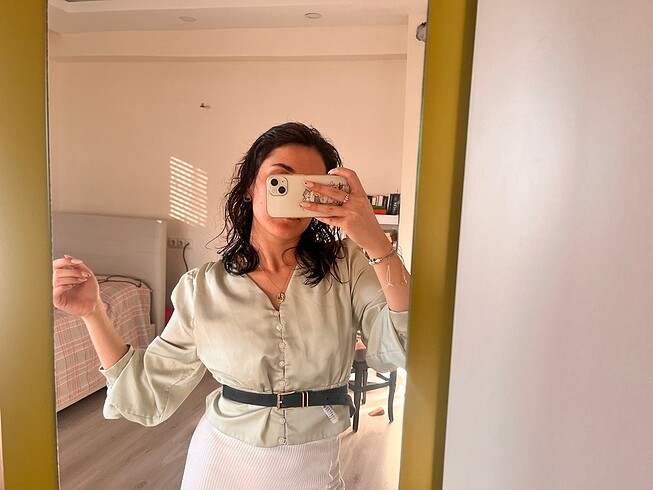 New Look Saten gömlek