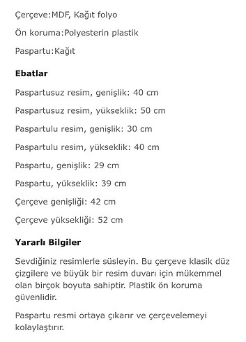 Ikea Ikea RIBBA çerçeve 