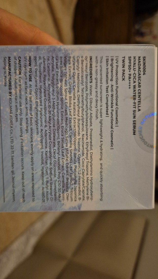 Skin1004 Centella Hyalu-Cica Su Bazlı Güneş Serumu 2li paket - Görsel 5