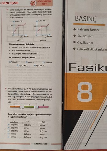 TYT Fizik Konu Soru Fasikülleri Merkez Yayınları - Görsel 3