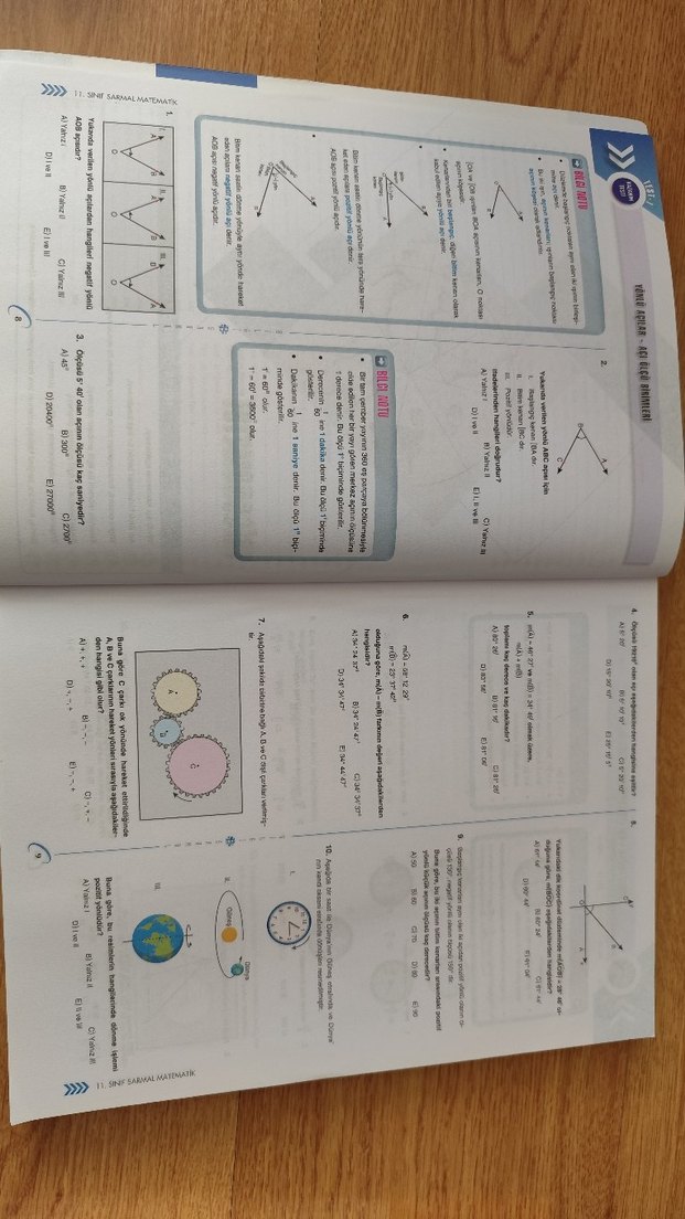 11. Sınıf Bilgi Sarmal Matematik Soru Bankası - Görsel 2