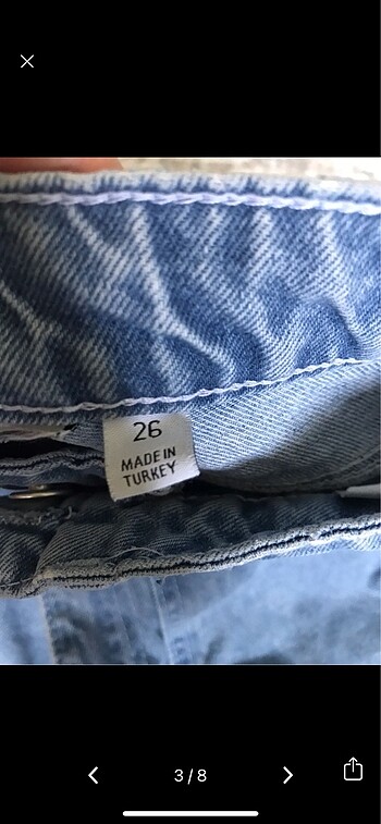32 Beden Kargo Kot Pantolon