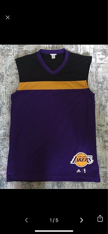 s Beden siyah Renk Lakers Forma