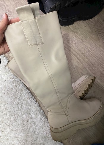 Stradivarius Bej Kadın cizme