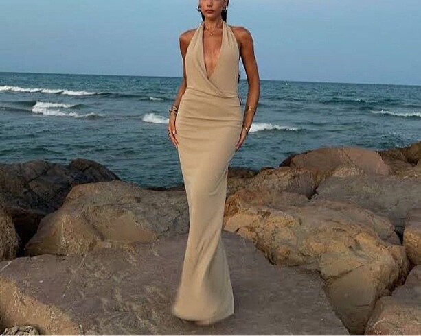 Zara abiye elbise