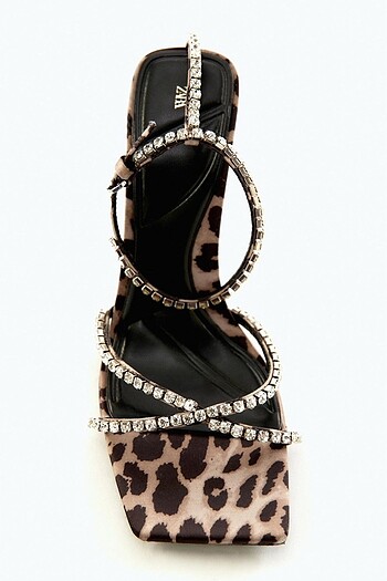 37 Beden Zara leopar topuklu