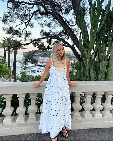 Zara uzun elbise