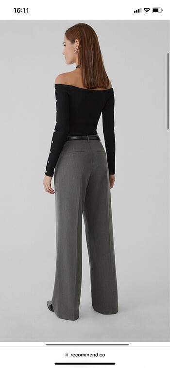 Stradivarius Kemerli pantolon