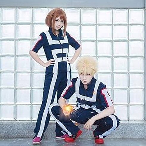 s Beden Cosplay boku no hero akademia üniforması