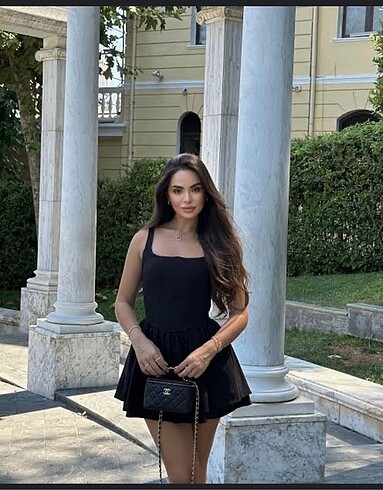 Zara korse detay elbise