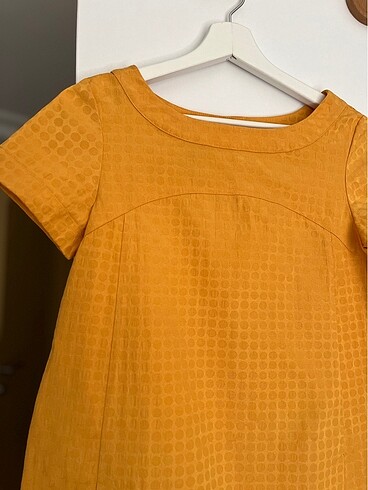 Mango Mango XS beden hardal rengi elbise