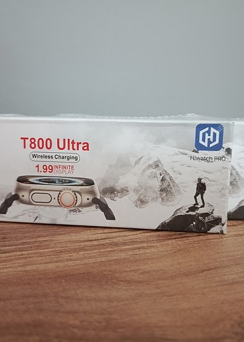 T800 Ultra Kablosuz Şarjlı Akıllı Saat