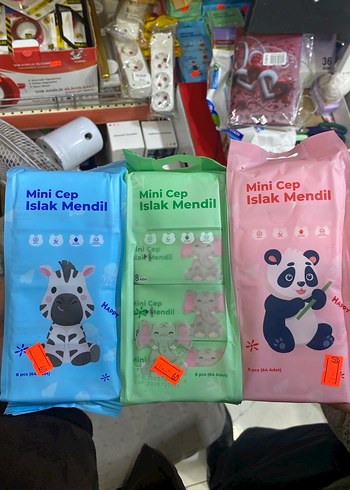 Mini Cep Islak Mendil 8'li Paket - Görsel 2