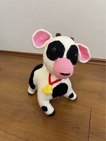 Diğer Amigurumi Oyuncak İnek