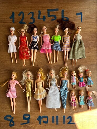 Barbie oyuncak bebekler