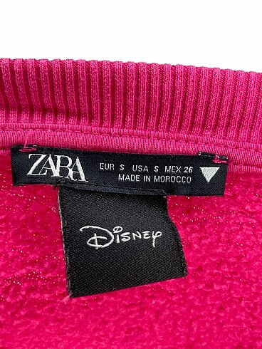 s Beden pembe Renk Zara Sweatshirt %70 İndirimli.