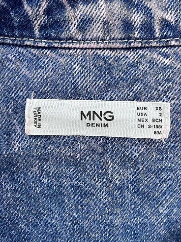 xs Beden çeşitli Renk Mango Kot Ceket %70 İndirimli.