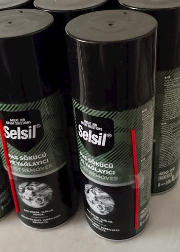 Selsil Yağ Sökücü 400 ml Sprey 5 adet