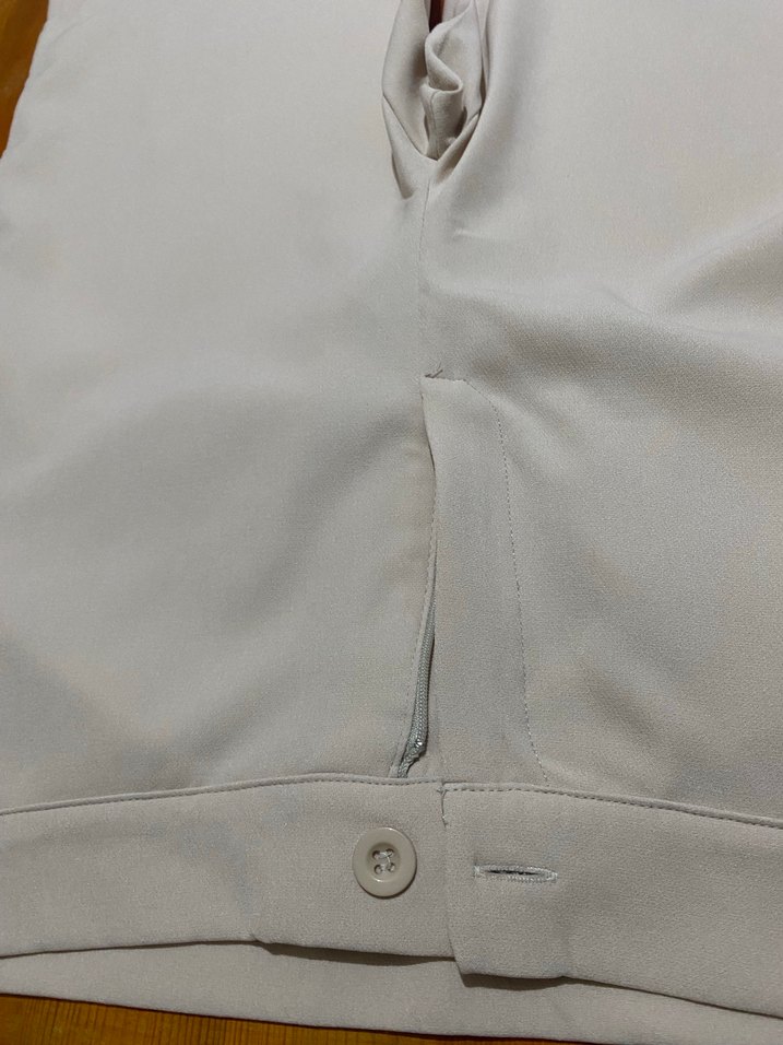 Bej Kadın Kumaş Pantolon - Görsel 2