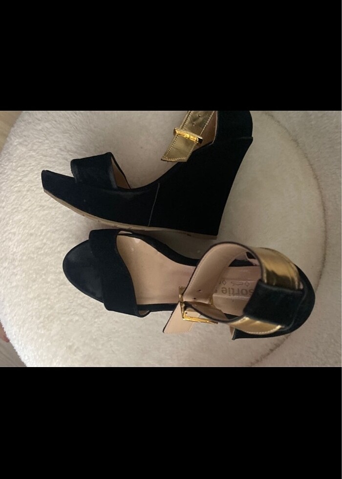 #süet #ayakkabı #dolgu #topuk - Görsel 2