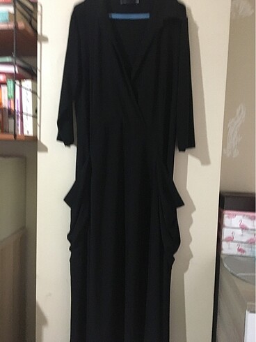 universal Beden siyah Renk Siyah uzun elbise