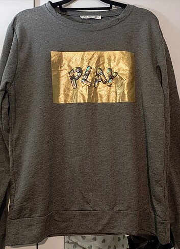Gri sweatshirt
