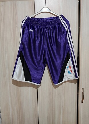 Koyu mor NBA şort