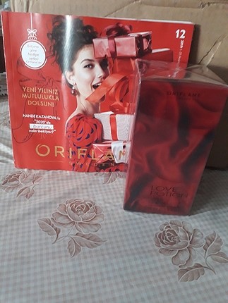m Beden kırmızı Renk Oriflema Love Potion edp
