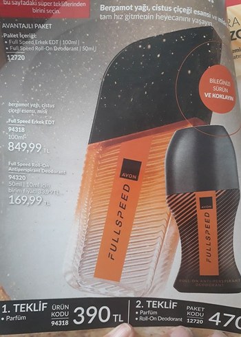 Avon Avon Speed Erkek parfum 100 ml 1 adet