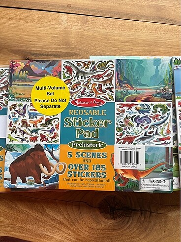 Melissa and Doug tak çıkar sticker