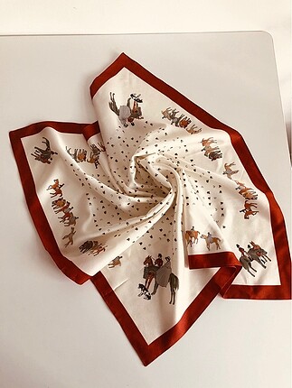 Vintage İpek Fular