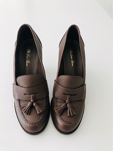 Loro Piana Topuklu Loafer