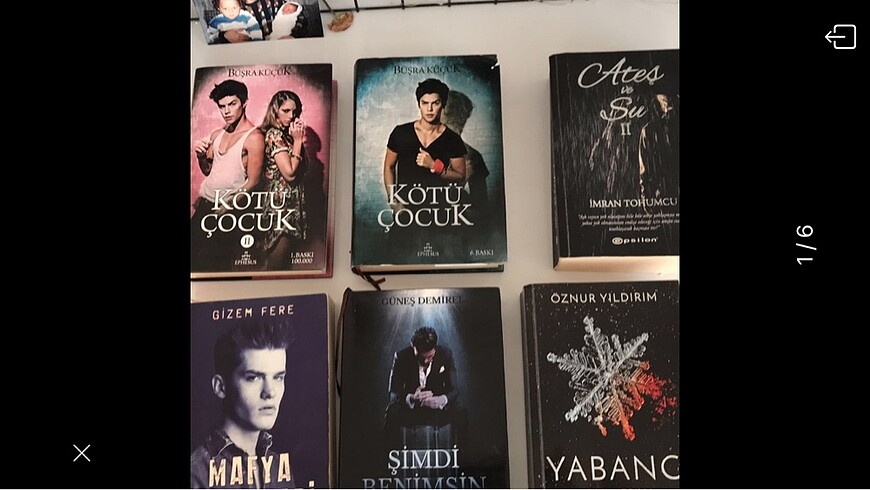 Çeşitli kitaplar